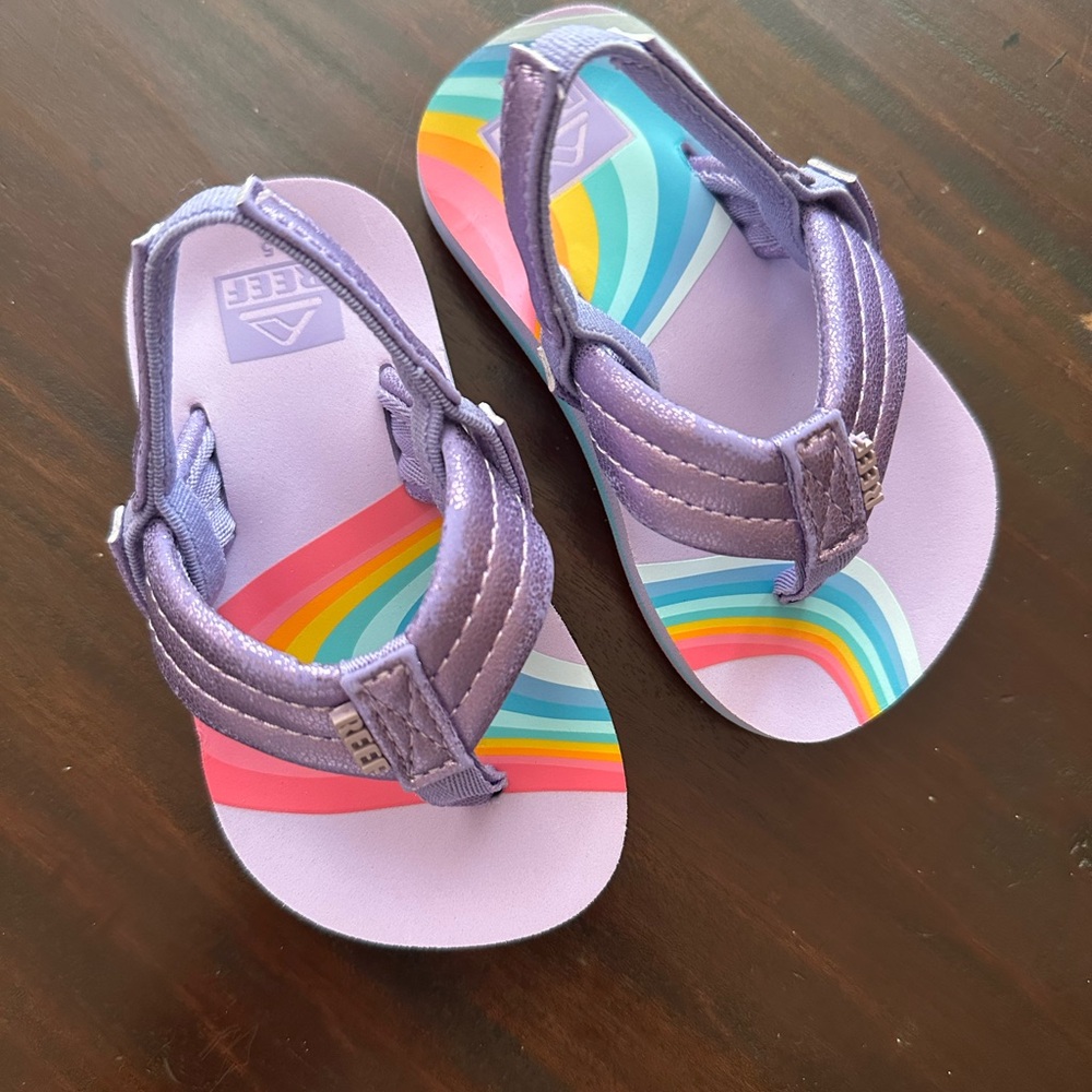 NWOT Reef Toddler Flip Flops